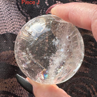 Clear Quartz Spheres (Brazilian)-Handmade Naturals Inc