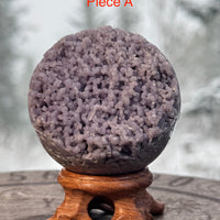 Grape Agate Spheres-Handmade Naturals Inc