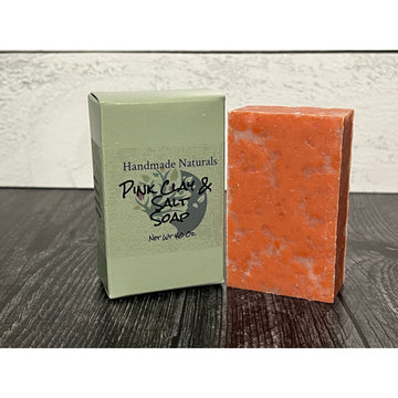 Pink Clay & Salt Soap-Handmade Naturals Inc