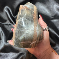 Black Moonstone Flame-Handmade Naturals Inc
