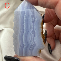 Blue Lace Agate Tower Points-Handmade Naturals Inc