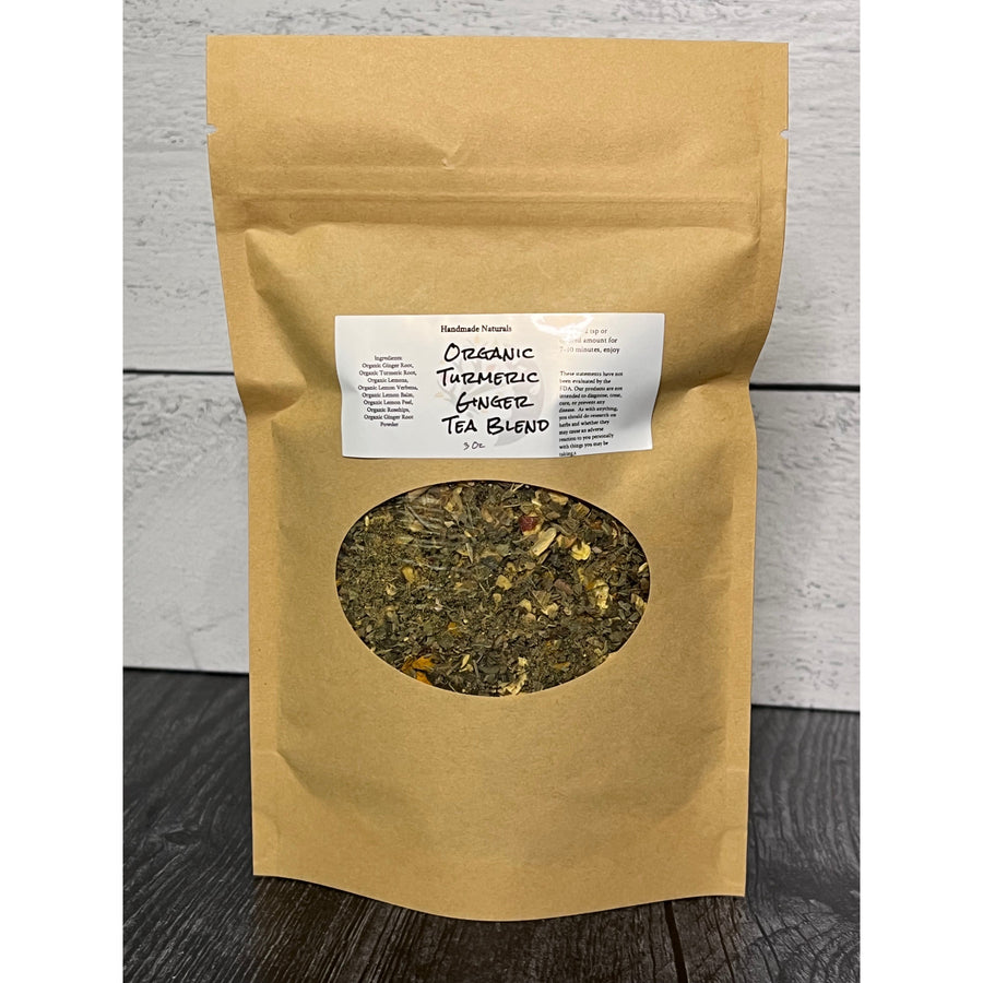 Turmeric Ginger Tea Blend – Handmade Naturals Inc