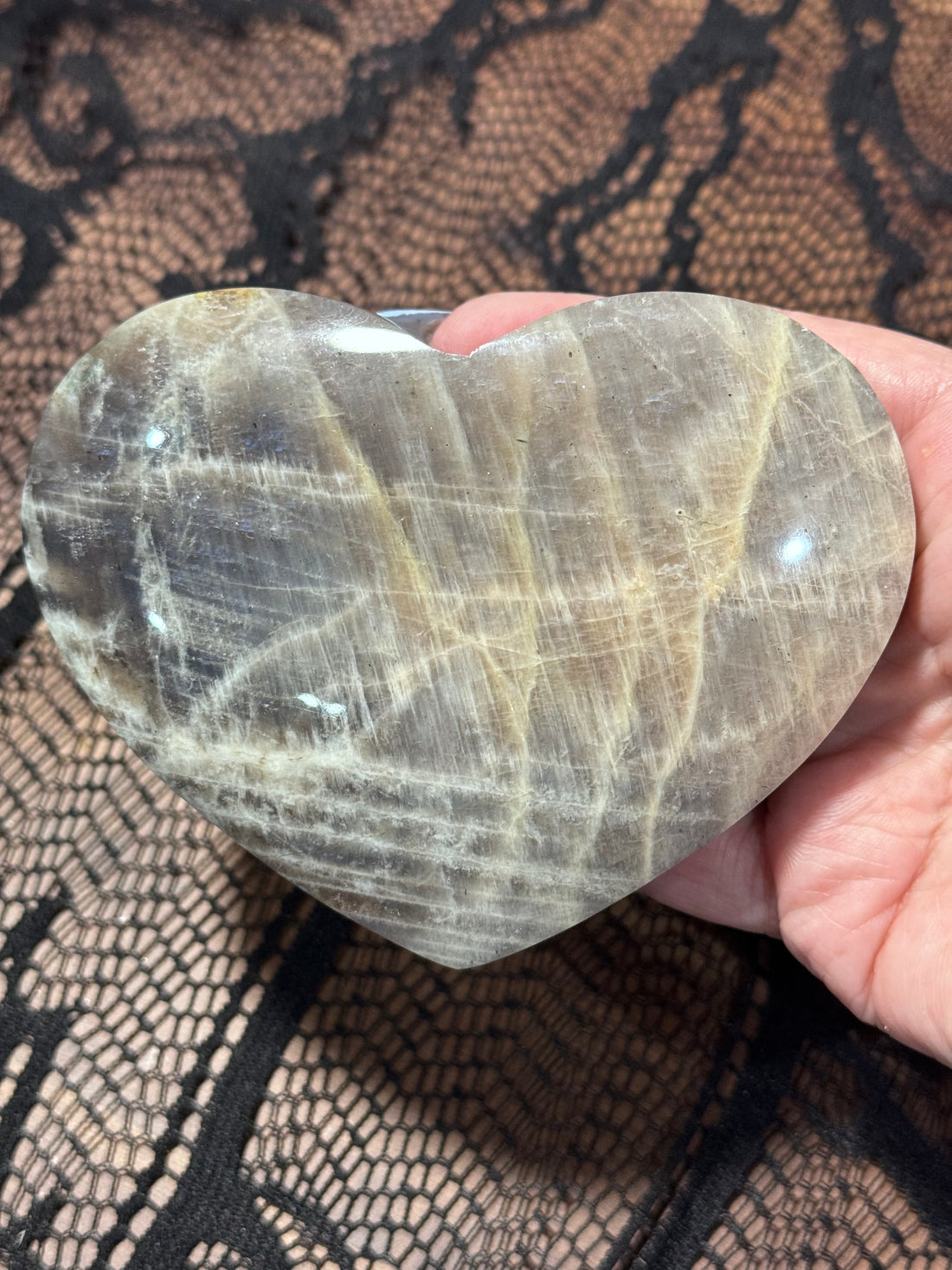 Moonstone Hearts (Large)-Handmade Naturals Inc