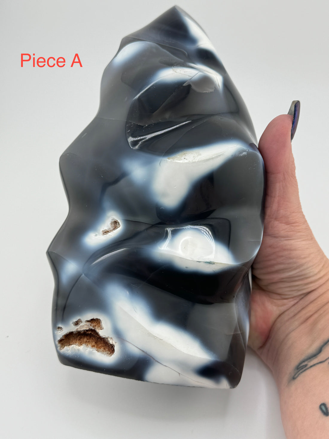 Orca Agate Flames-Handmade Naturals Inc