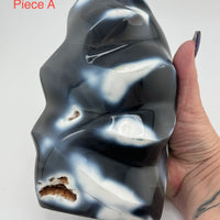 Orca Agate Flames-Handmade Naturals Inc