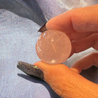 Star Rose Quartz Sphere (Small)-Handmade Naturals Inc