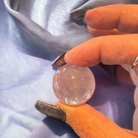 Star Rose Quartz Sphere (Small)-Handmade Naturals Inc