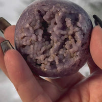 Grape Agate Spheres