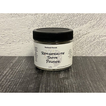 Remineralize Tooth Powder-Handmade Naturals Inc
