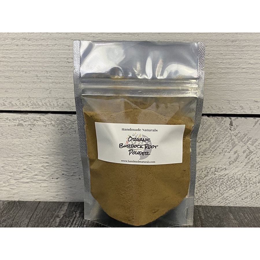 Organic Burdock Root Powder-Handmade Naturals Inc