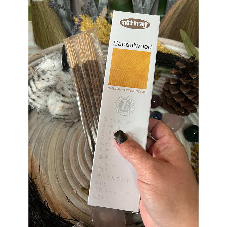 Nitiraj Incense Sticks (1 Box)-Handmade Naturals Inc