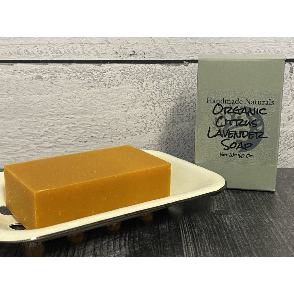 Organic Citrus Lavender Soap-Handmade Naturals Inc